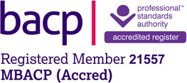 BACP registered member - accredited british association for counselling & psychotherapy